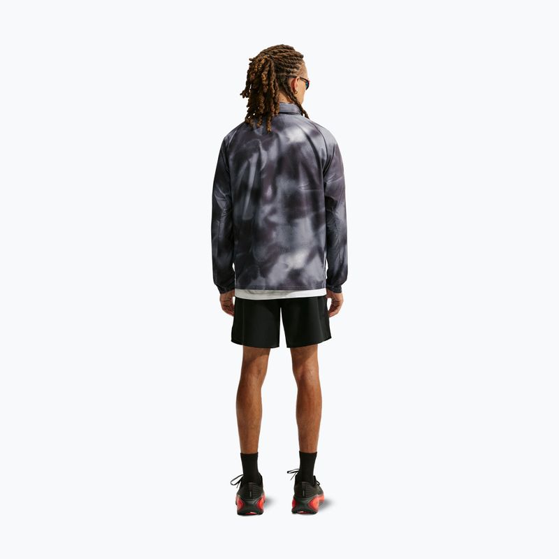 Men's running jacket Nike Miler black/smoke grey 3