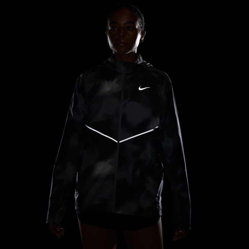 Men's running jacket Nike Miler black/smoke grey 8