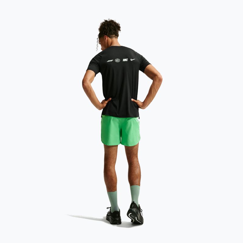 Men's running shirt Nike Stride black 3
