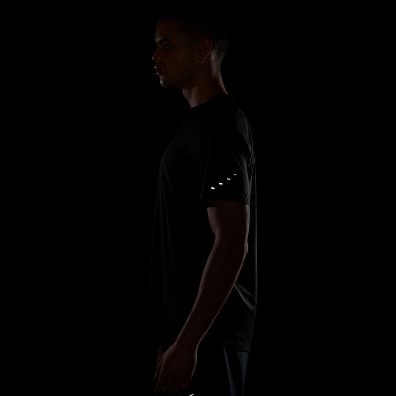 Men's running shirt Nike Stride black 8
