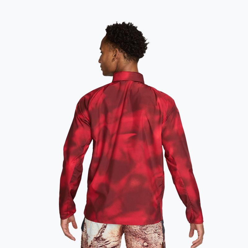 Men's running jacket Nike Miler light crimson/tough red 2