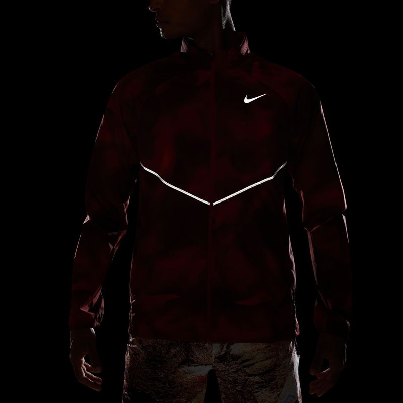 Men's running jacket Nike Miler light crimson/tough red 4