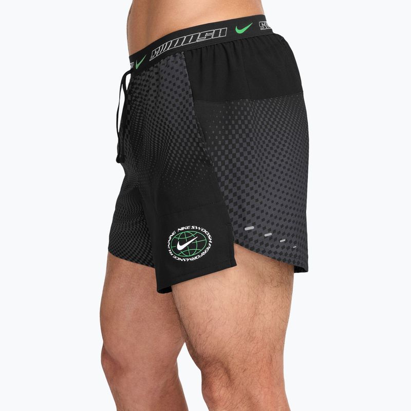 Men's running shorts Nike Stride black 3