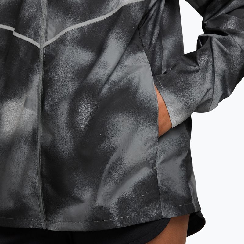 Men's running jacket Nike Miler black/smoke grey 6