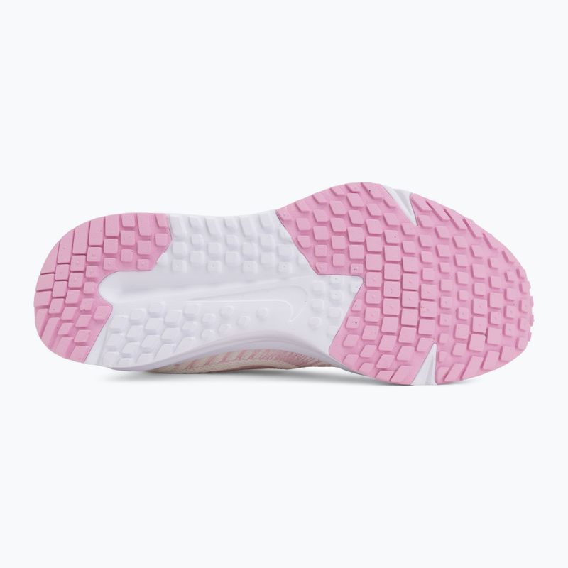 Women's running shoes Nike Run Defy sail/white/pink rise/pink smoke 4