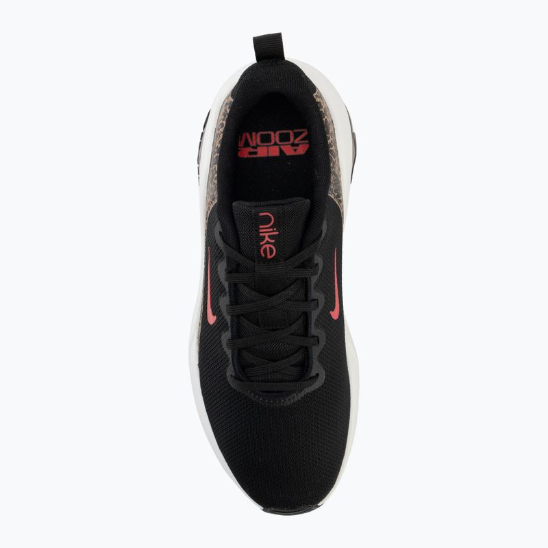 Women's training shoes Nike Bella 7 black/british khaki/fusion red 5