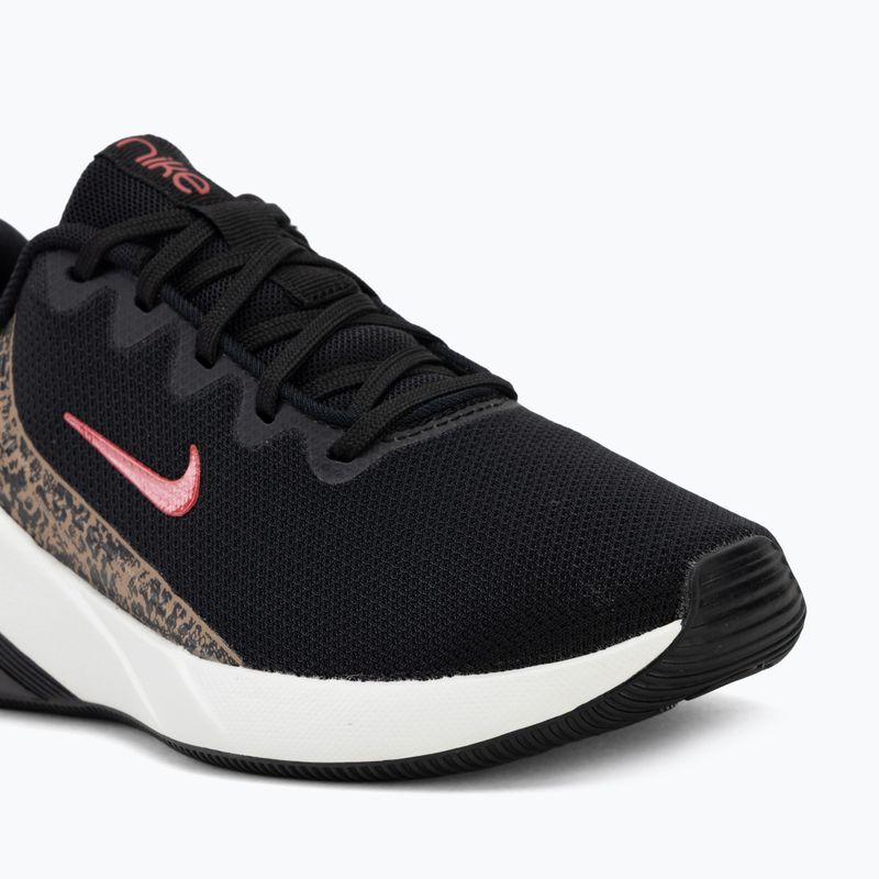 Women's training shoes Nike Bella 7 black/british khaki/fusion red 7