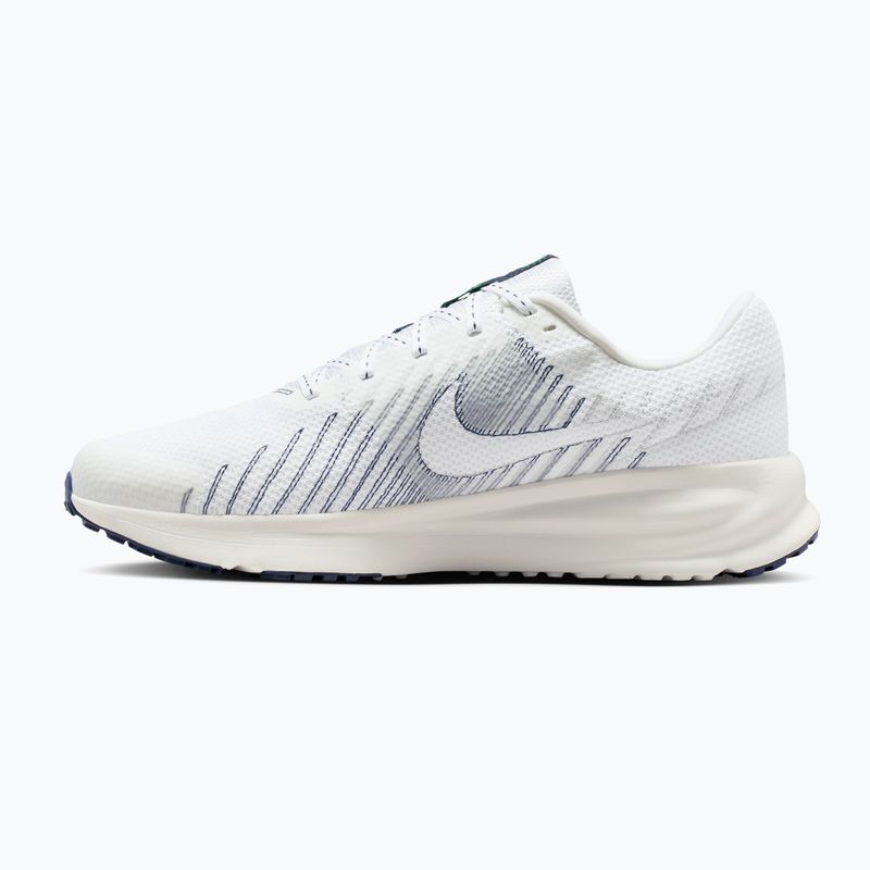 Men's running shoes Nike Run Defy White/Midnight Navy/Green Spark 2
