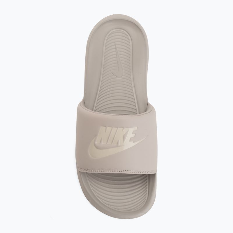 Men's slides Nike Victori One Slide moon particle/light orewood brown 5