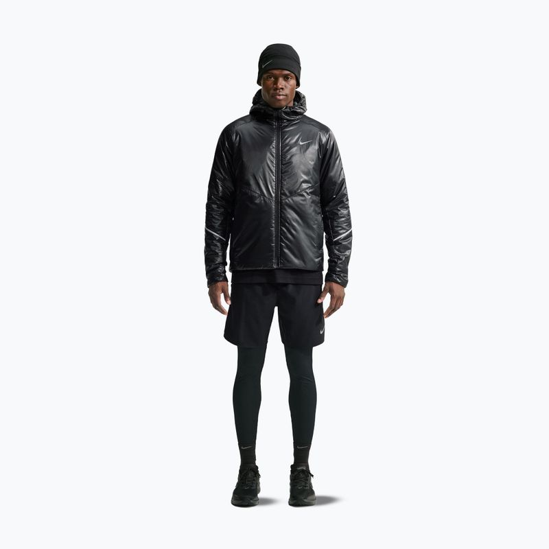 Men's running jacket Nike Miler Aerolayer black/dmoke grey 2