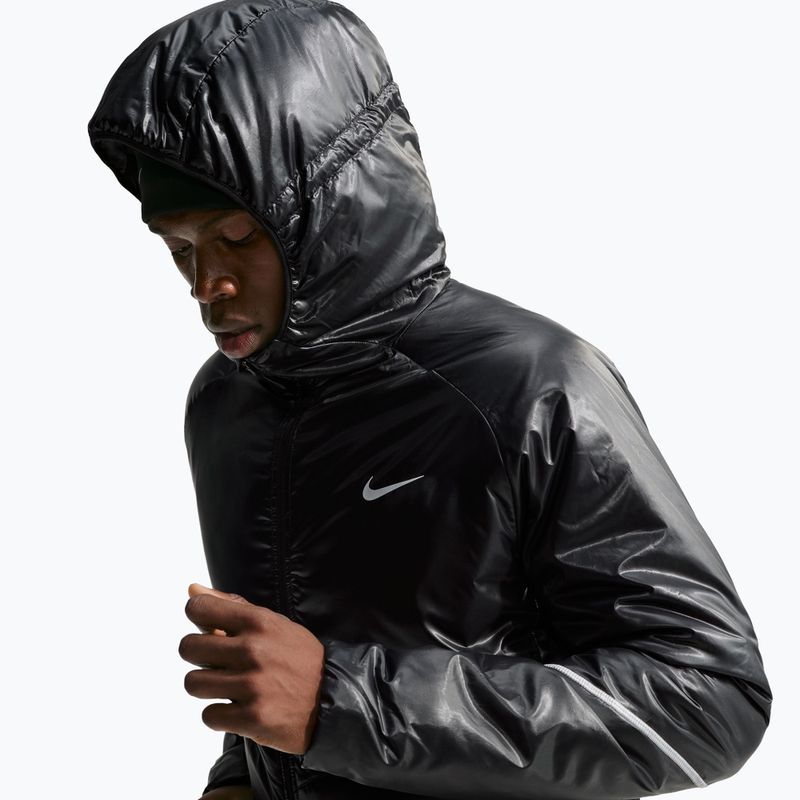 Men's running jacket Nike Miler Aerolayer black/dmoke grey 5