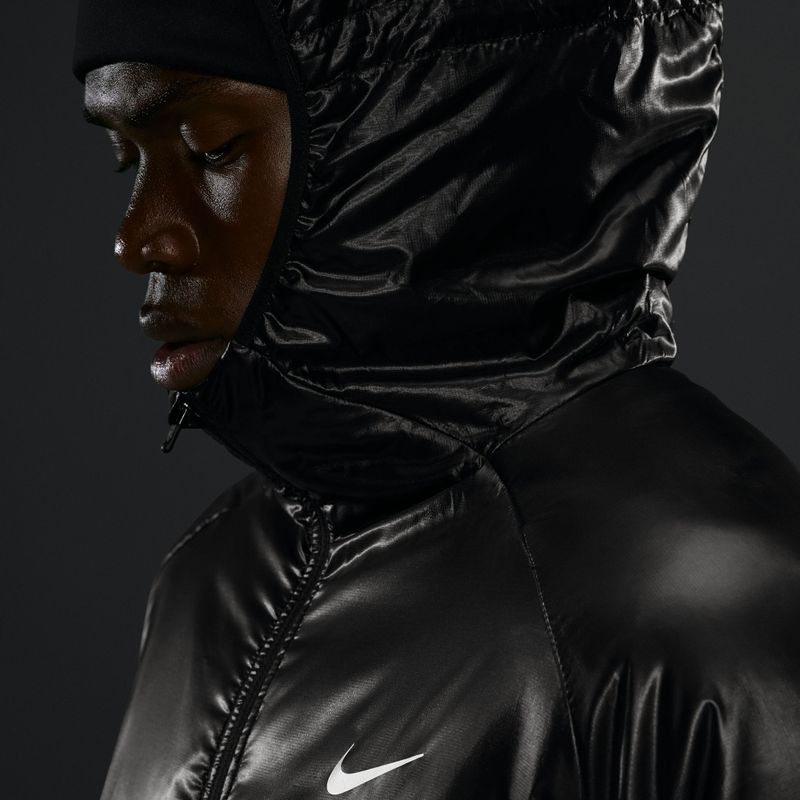 Men's running jacket Nike Miler Aerolayer black/dmoke grey 10