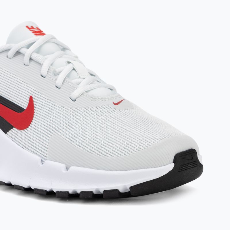 Men's training shoes Nike Flex Train off white/white/black/university red 7