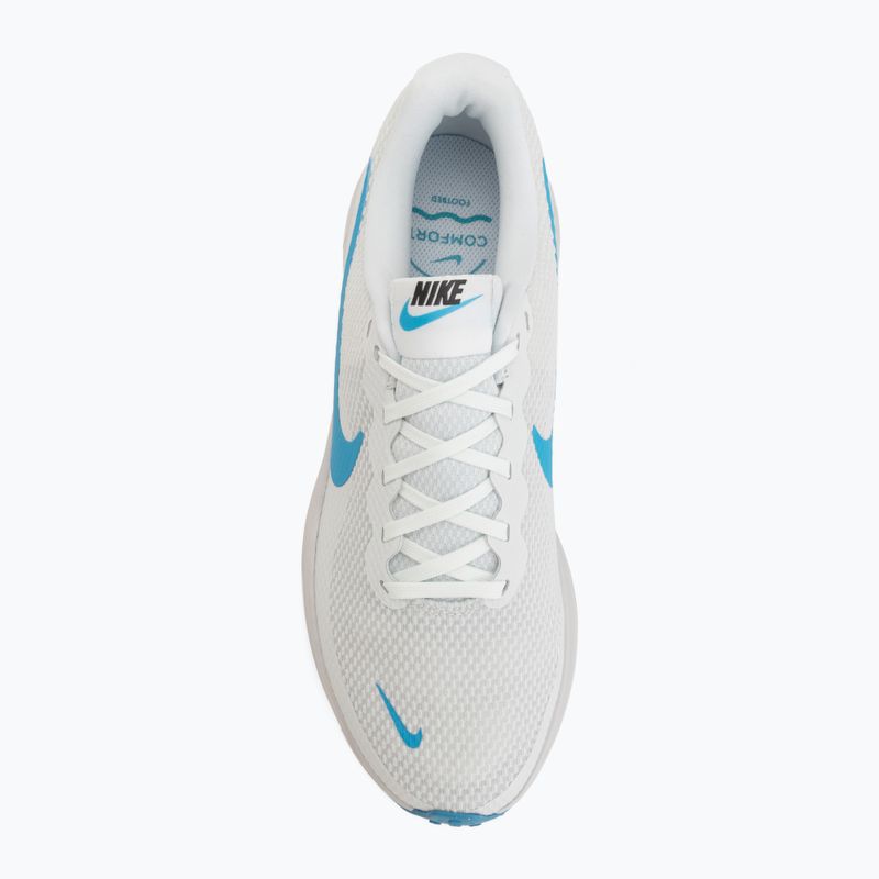 Men's running shoes Nike Revolution 8 off white/vast grey/light current blue 5