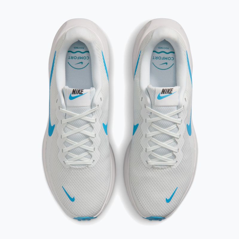 Men's running shoes Nike Revolution 8 off white/vast grey/light current blue 5