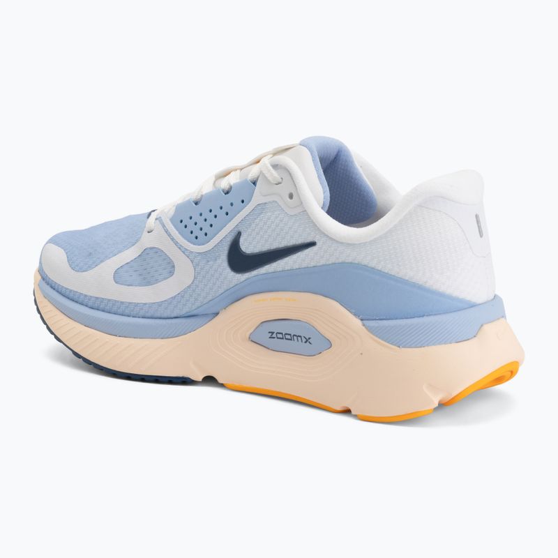 Women's running shoes Nike Structure Plus white/aluminum/sundial/mystic navy 3
