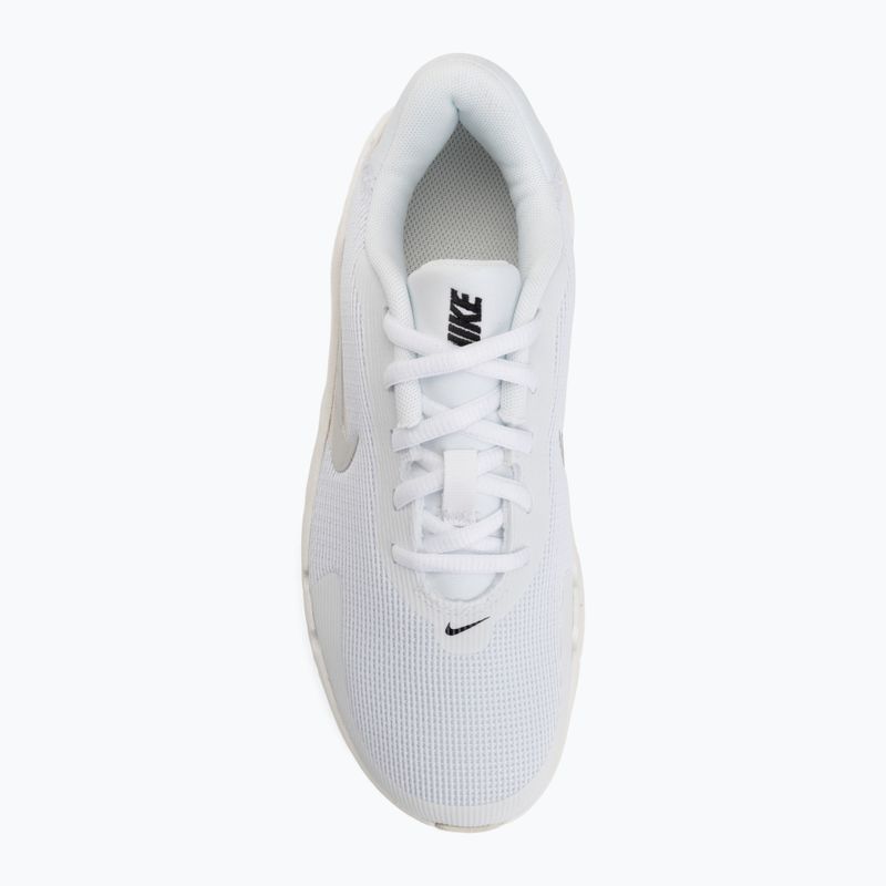 Women's training shoes Nike Flex Train white/sail/phantom/ metallic silver 5