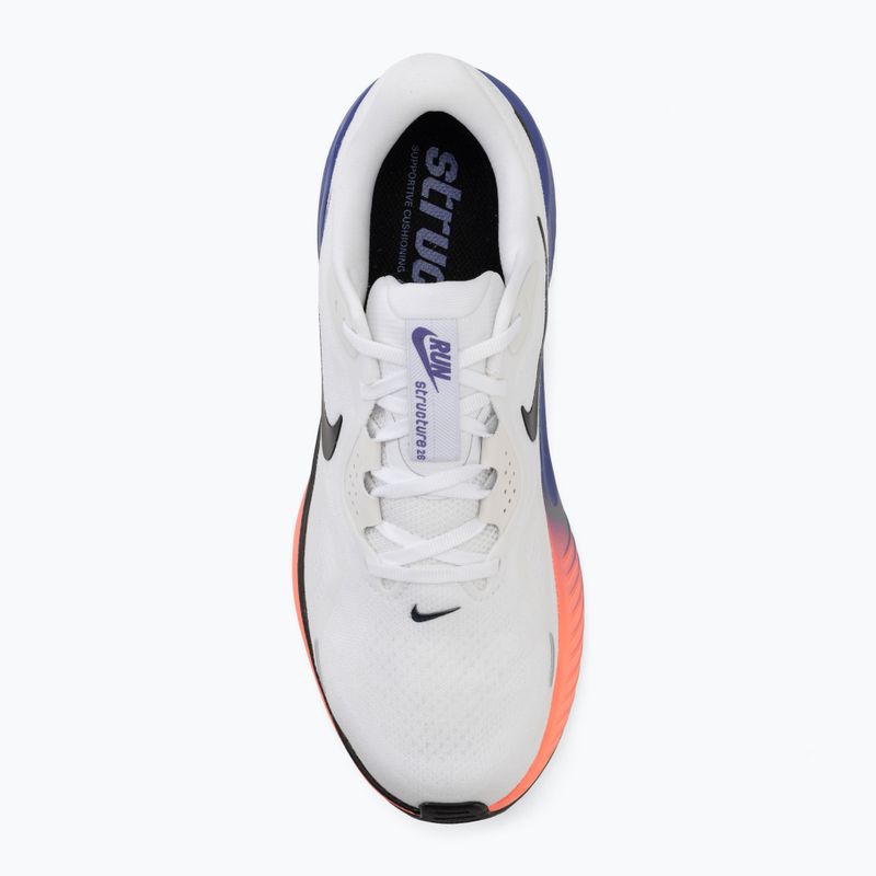 Men's running shoes Nike Structure 26 white/atomic pink/racer blue/black 5