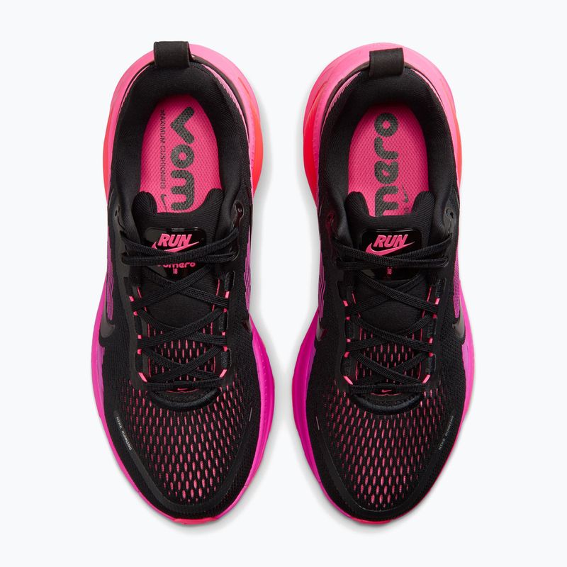 Women's running shoes Nike Vomero 18 black/hyper pink/laser crimson/black 5