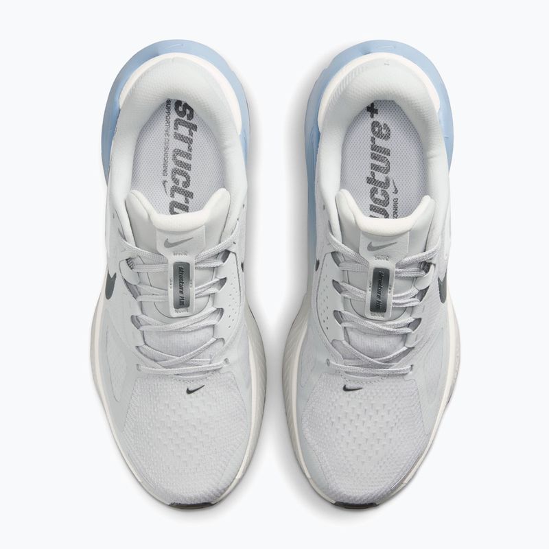 Men's running shoes Nike Structure Plus grey fog/summit white/medium ash 5