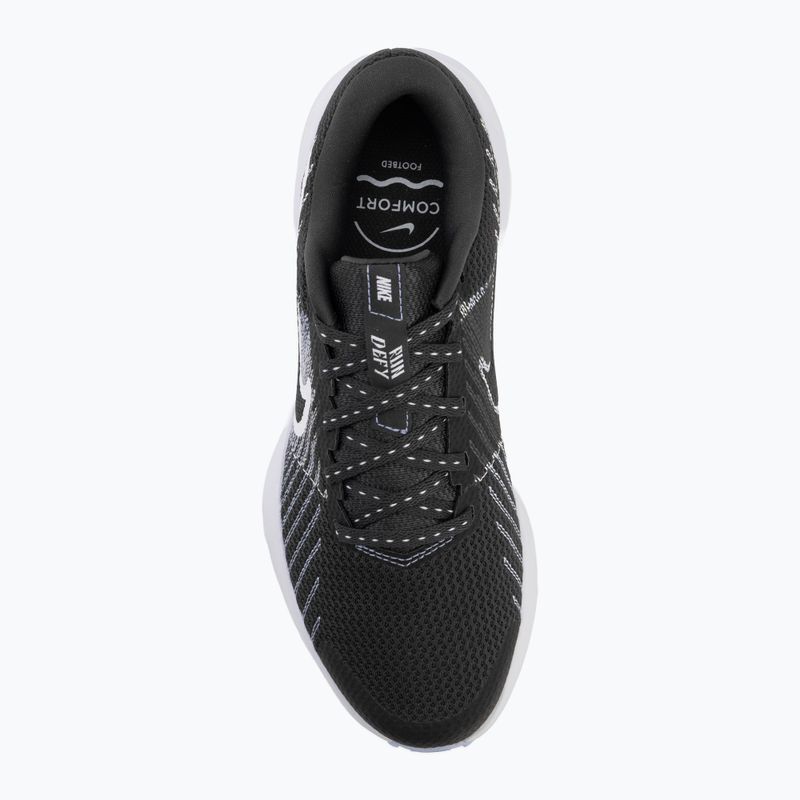 Women's running shoes Nike Run Defy dark smoke grey/aluminum/white 5