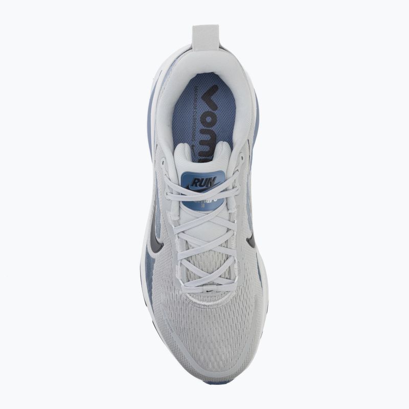 Men's running shoes Nike Vomero 18 grey fog/off white/dark obsidian 5
