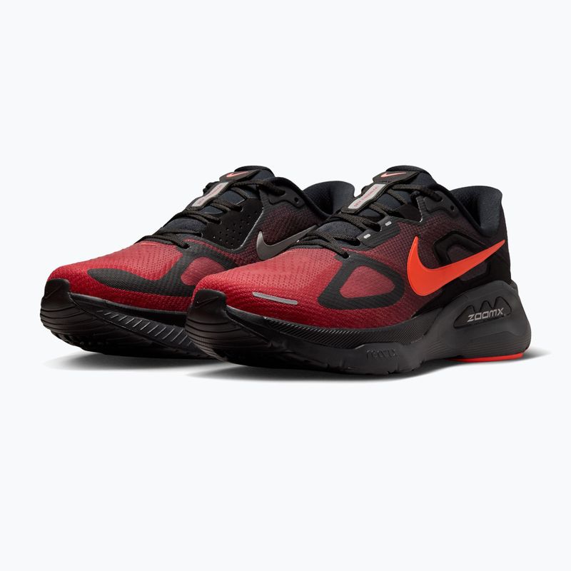 Men's running shoes Nike Structure Plus black/university red/bright crimson 3