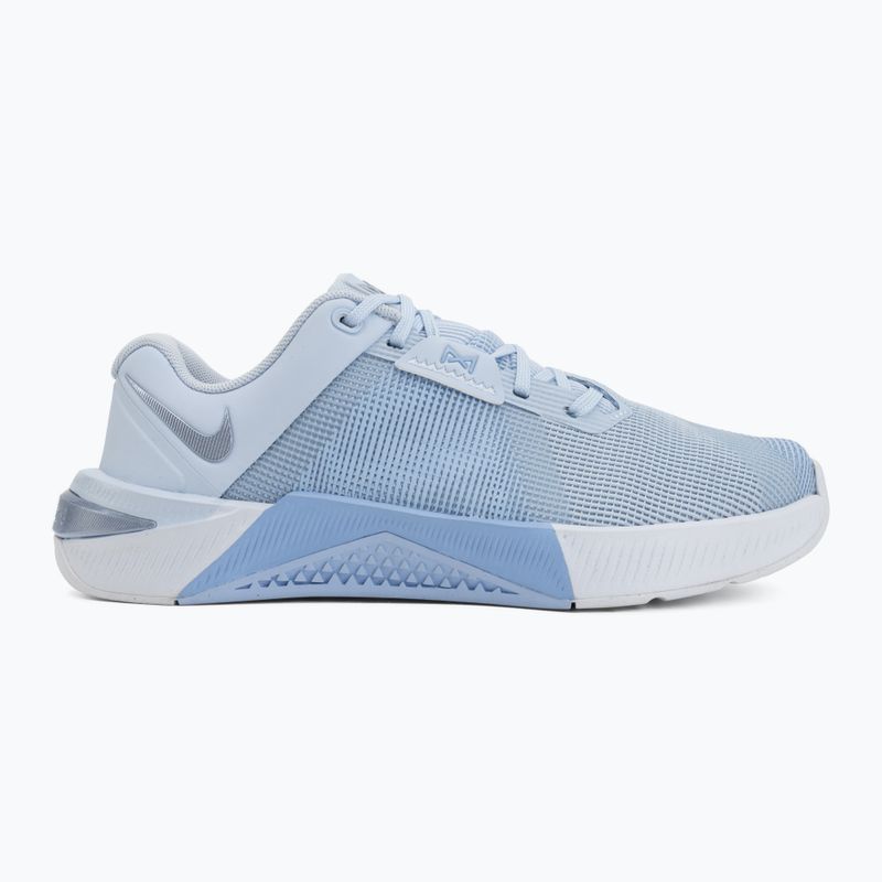 Women's training shoes Nike Metcon 10 hydrogen blue/aluminum/hydrogen blue 2