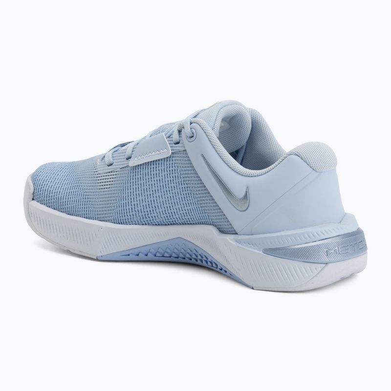Women's training shoes Nike Metcon 10 hydrogen blue/aluminum/hydrogen blue 3