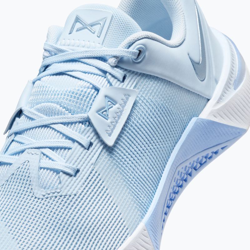 Women's training shoes Nike Metcon 10 hydrogen blue/aluminum/hydrogen blue 5