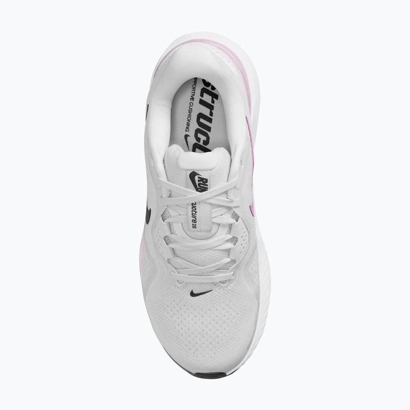 Women's running shoes Nike Structure 26 white/bleached lilac/light magenta/black 4