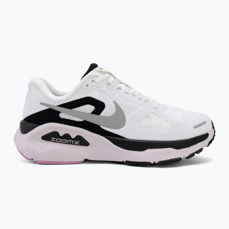 Women's running shoes Nike Structure Plus white/black/metallic silver 2