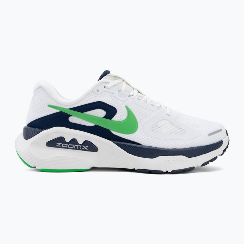 Men's running shoes Nike Structure Plus white/midnight navy/green spark 2
