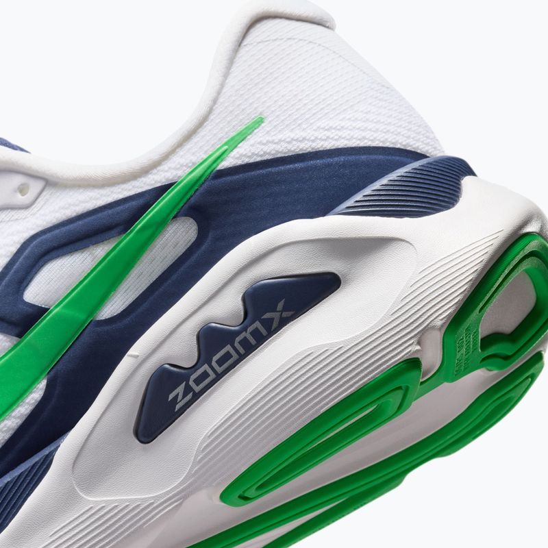 Men's running shoes Nike Structure Plus white/midnight navy/green spark 8