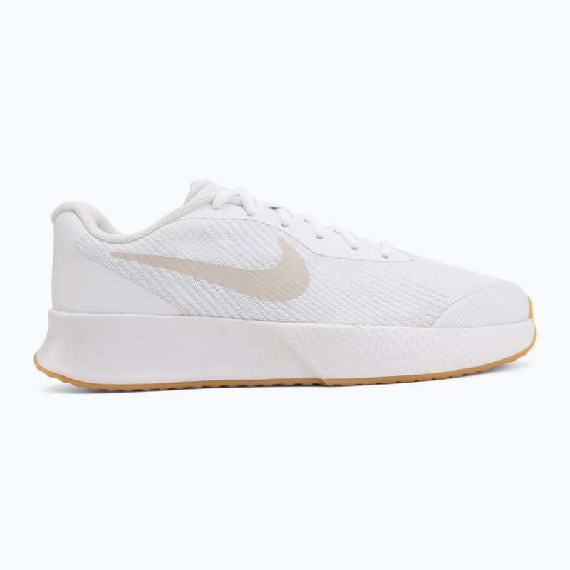 Men's tennis shoes Nike Vapor Lite 3 White/Summit White/Light Orewood Brown 2