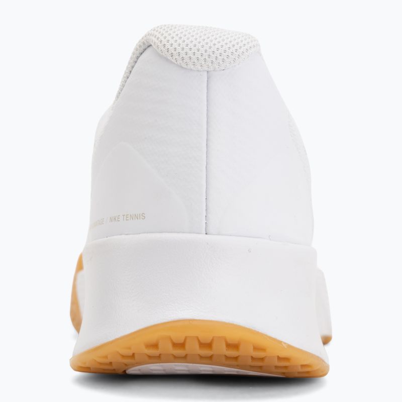 Men's tennis shoes Nike Vapor Lite 3 White/Summit White/Light Orewood Brown 6