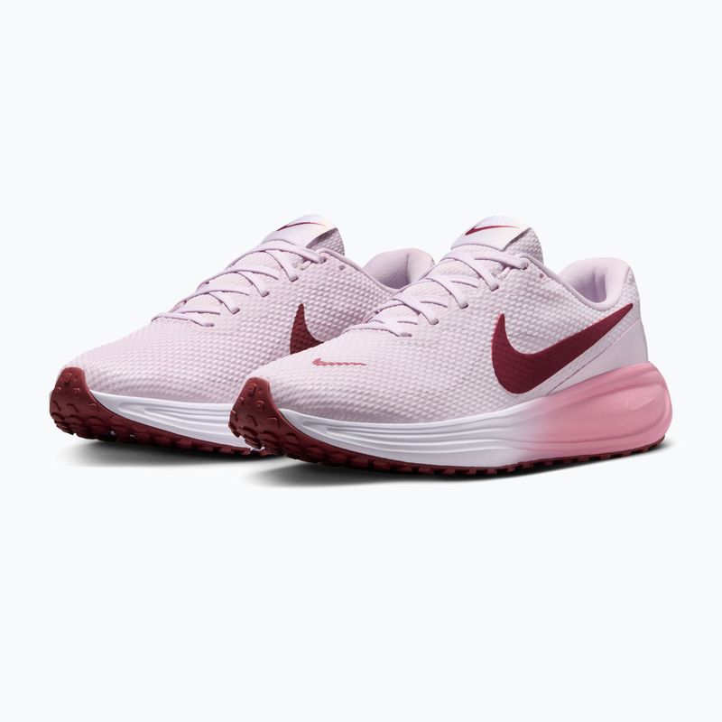 Women's running shoes Nike Revolution 8 bleached lilac/white/pink smoke 3