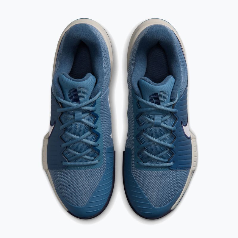 Men's tennis shoes Nike Zoom GP Challenge Pro Clay smokey blue/light bone/new slate/white 5