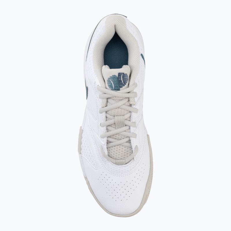 Men's tennis shoes Nike Court Lite 4 White/Light Bone/New Slate/Smokey Blue 5