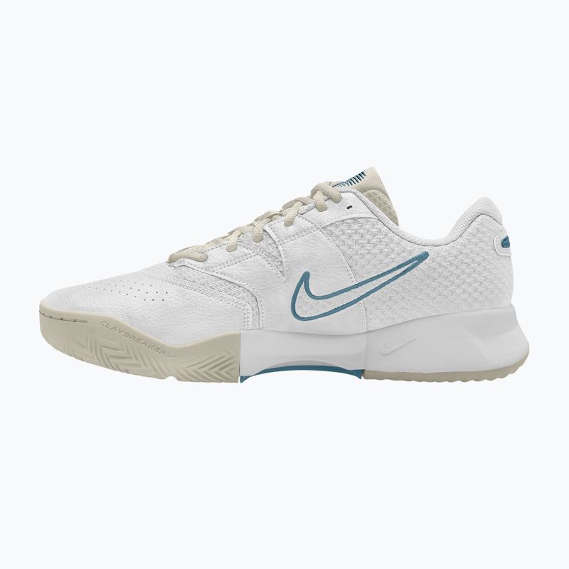 Men's tennis shoes Nike Court Lite 4 White/Light Bone/New Slate/Smokey Blue 2
