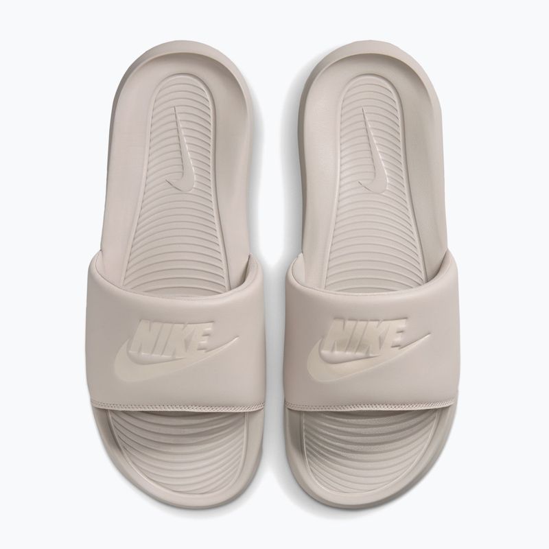 Men's slides Nike Victori One Slide moon particle/light orewood brown 3