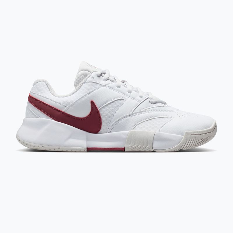 Women's tennis shoes Nike Court Lite 4 White/Vast Grey/Pink Smoke