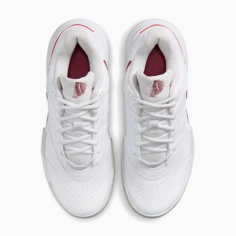 Women's tennis shoes Nike Court Lite 4 White/Vast Grey/Pink Smoke 5
