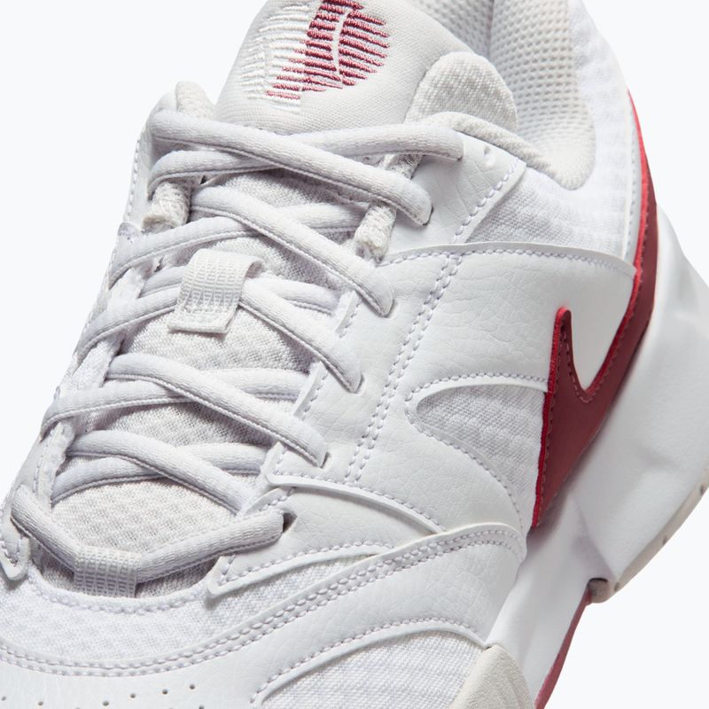 Women's tennis shoes Nike Court Lite 4 White/Vast Grey/Pink Smoke 7