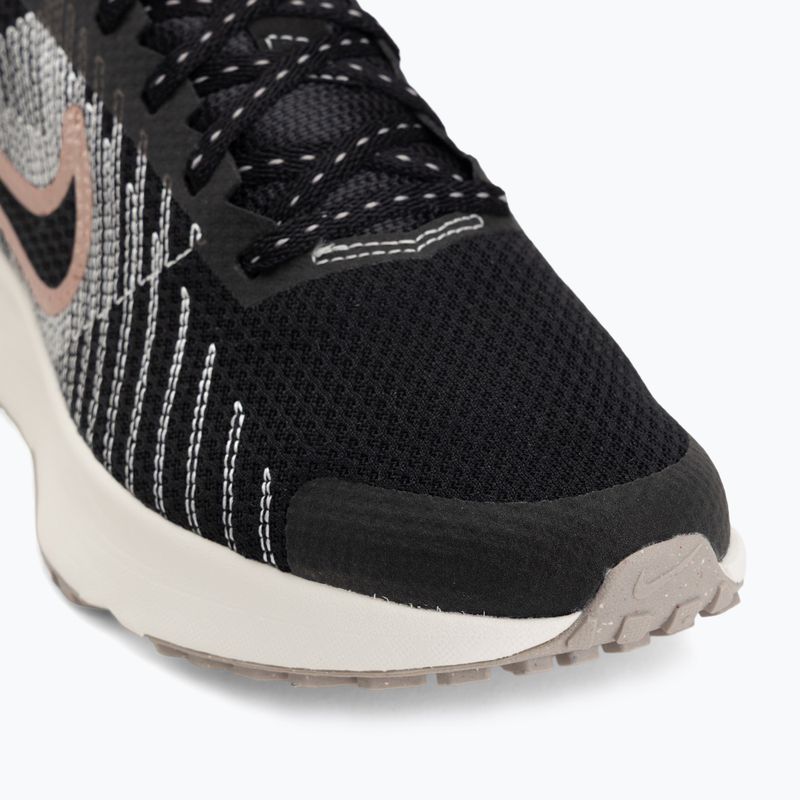 Women's running shoes Nike Run Defy black/sail/phantom/metallic rose gold 7
