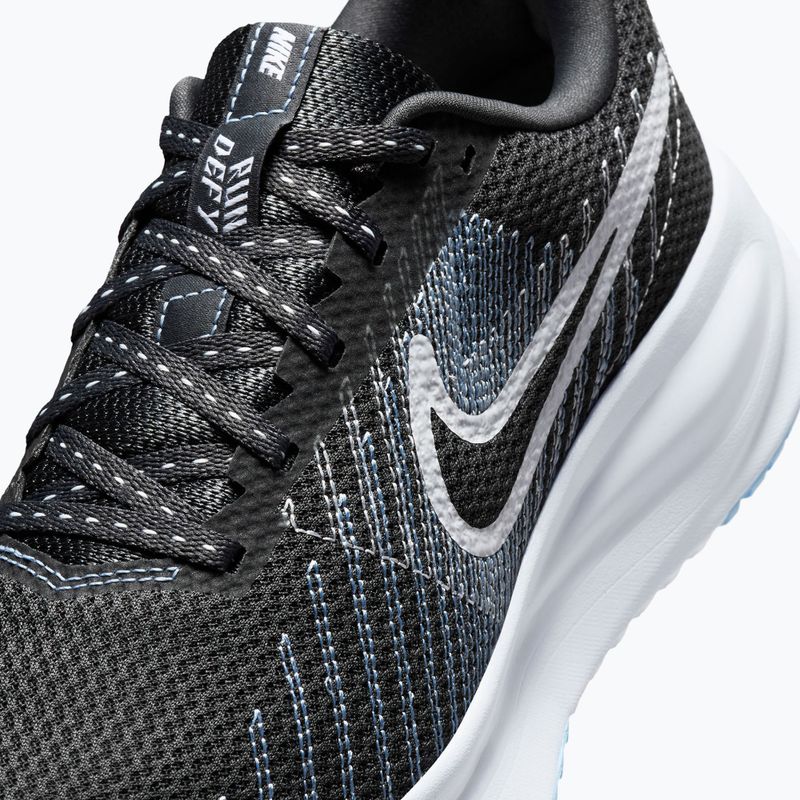 Women's running shoes Nike Run Defy dark smoke grey/aluminum/white 7