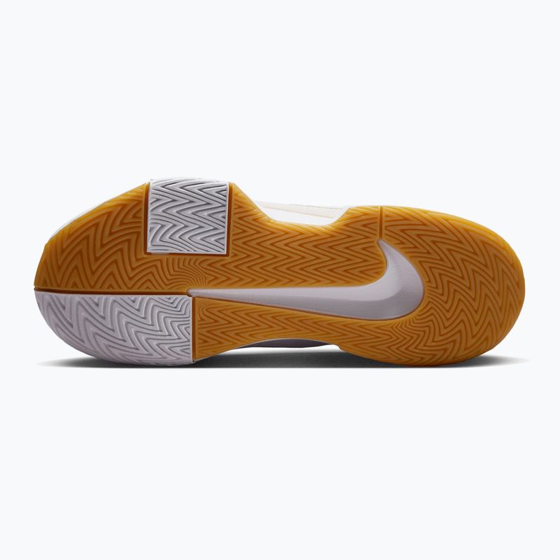 Women's tennis shoes Nike GP Challenge Pro white/summit white/linen/light orewood brown 3