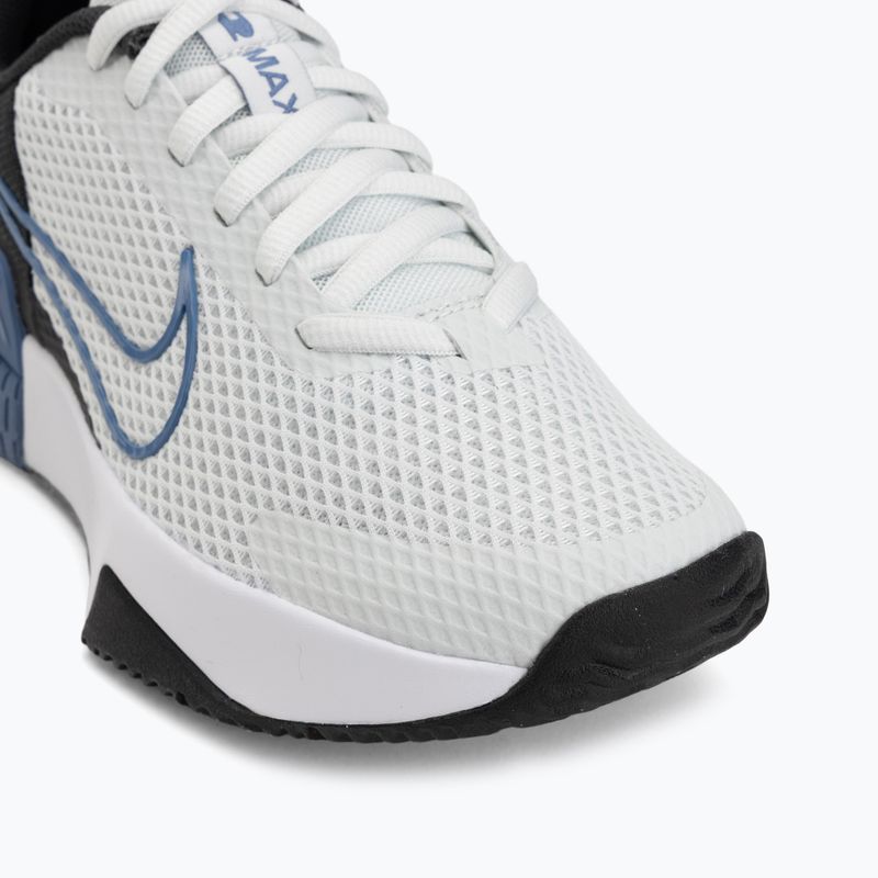 Men's training shoes Nike Air Max Alpha Trainer 6 off white/black/white/indigo storm 7