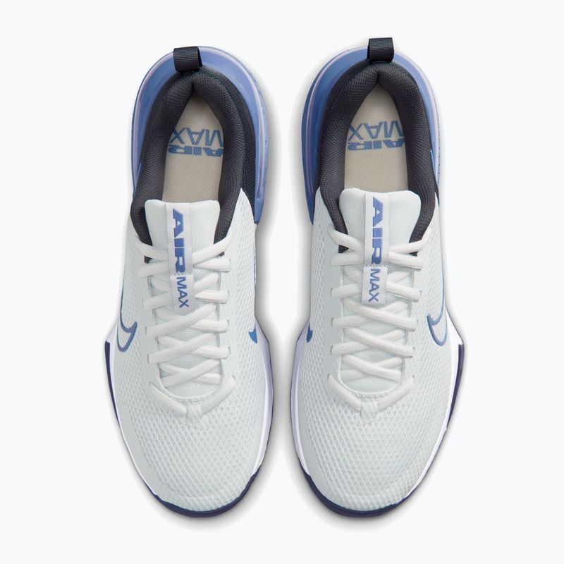 Men's training shoes Nike Air Max Alpha Trainer 6 off white/black/white/indigo storm 4