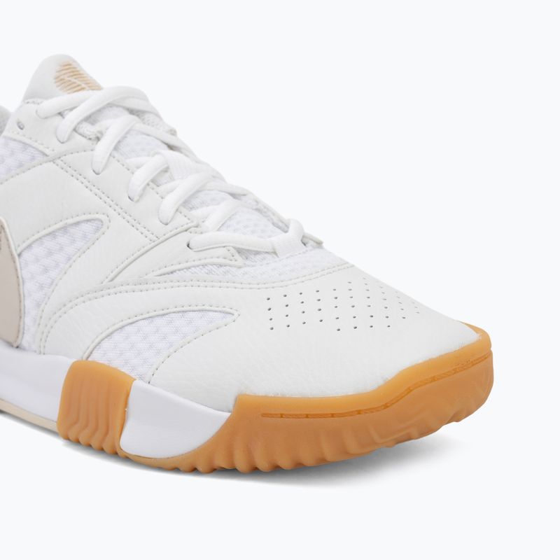 Men's tennis shoes Nike Court Lite 4 White/Summit White/Linen/Light Orewood Brown 7